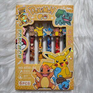 Pokémon 6 Piece Pen Set